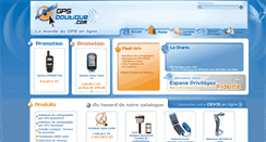 Desktop Screenshot of gps-boutique.com