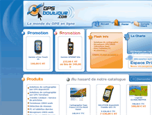 Tablet Screenshot of gps-boutique.com